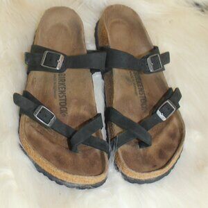 Birkenstock  Black sandals with adjustable straps Made in Germany size 40 /9-9.5
